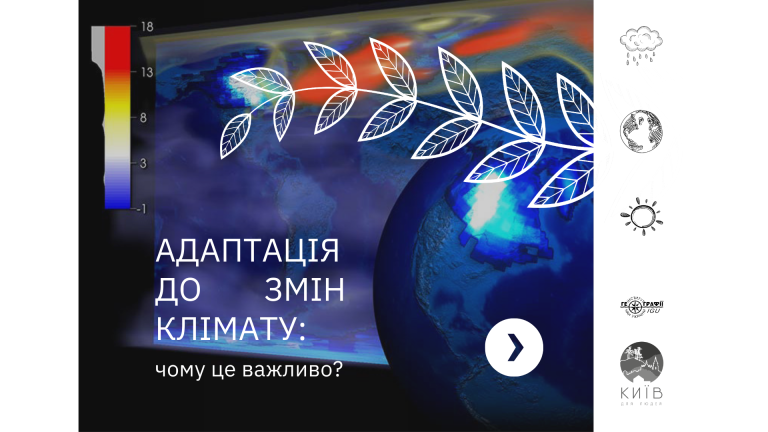 Інтерактивні уроки з адаптації до зміни клімату для школярів різного віку. Завантажуй і проводь!