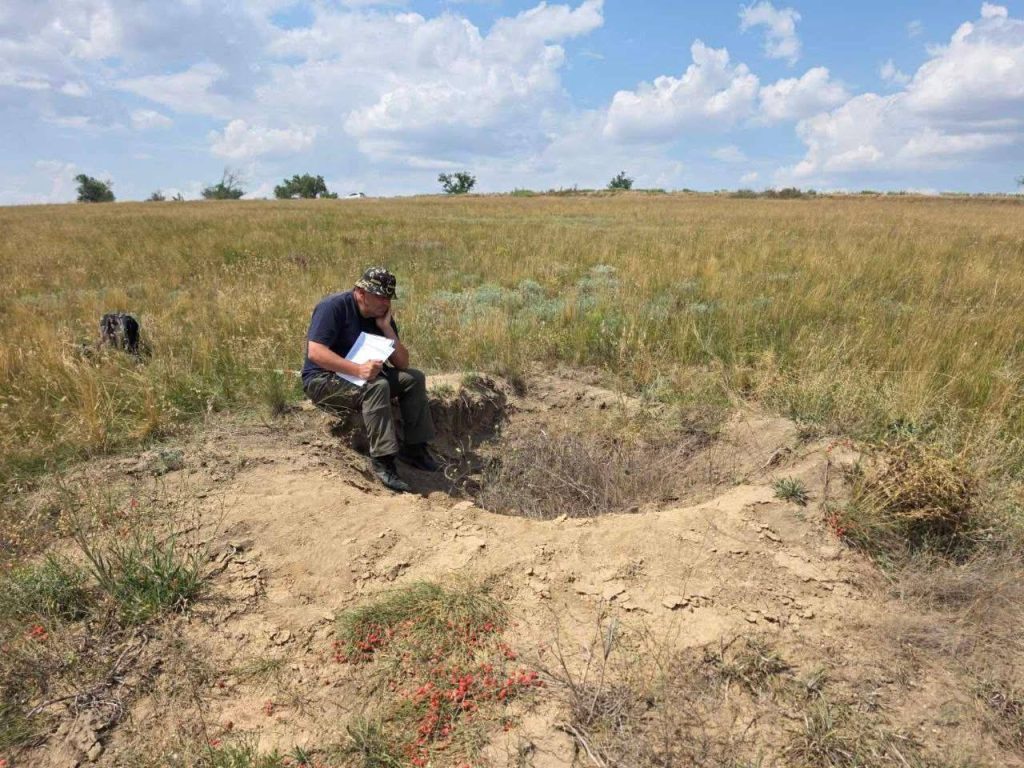 Field expeditions to de-occupied territories